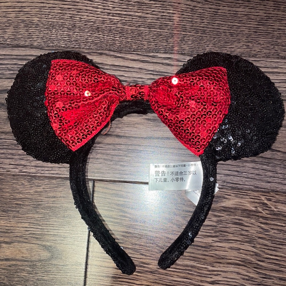Mickey Mouse sequins ears